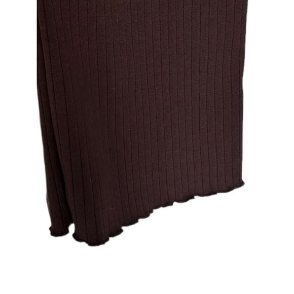 Abound Women's Pull-On High Waist Stretch Ribbed Wide Leg Pants Size Large - Picture 3 of 7